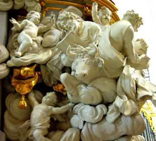 Nahaufnahme der Kanzel