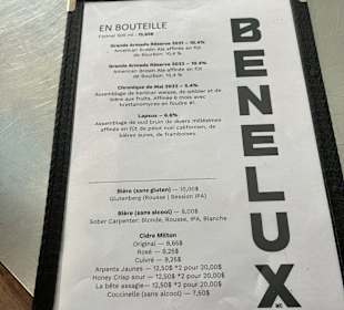 BENELUX - Brasserie Artisanale / Pub Wellington