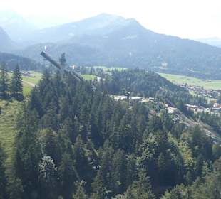 WM-Skisprung Arena Oberstdorf Allgäu