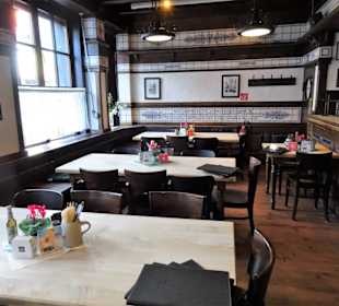 Blick in die Gasträume des "Gequetschten"