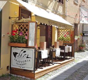 Außenansicht der Trattoria da Mirko