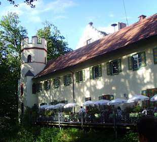Biergarten im Schloss