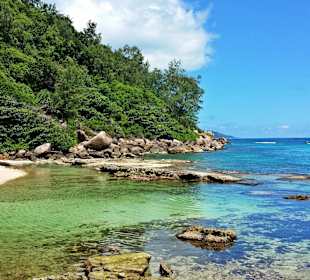 Bucht mit unendlichen Farbtönen 