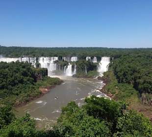 Wasserfälle von Iguazu. Ein Weltwunder