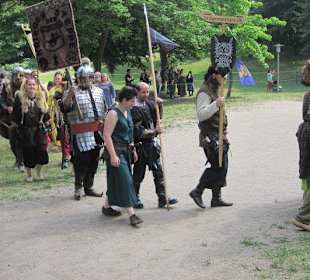 Mittelalterlichen Tage in der Festung