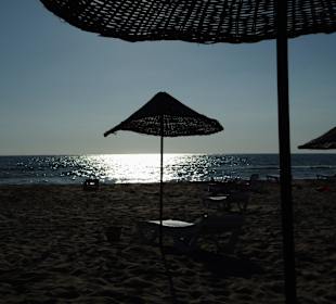 Strand am Nachmittag