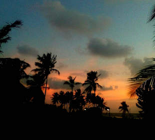Sonnenuntergang (Kalutara)