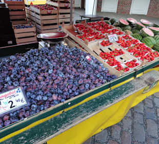 Eindrücke vom Wochenmarkt Südermarkt