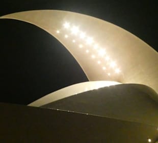 Auditorio de Tenerife, gleich am Atlantik