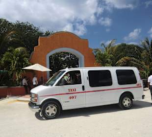 Jede Menge Taxis stehen bereit