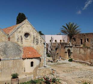 Blick von oben über die Anlage