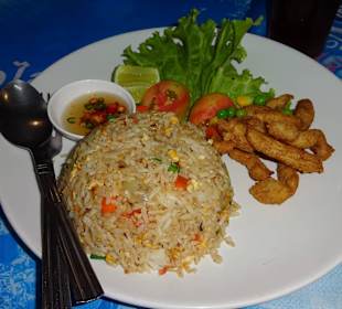 Fried rice with chicken