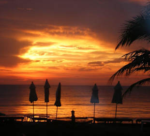 Sonnenuntergang Bang Niang Beach
