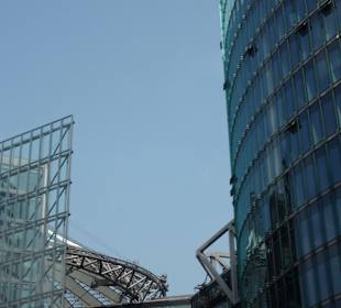 Blick am Sony Center