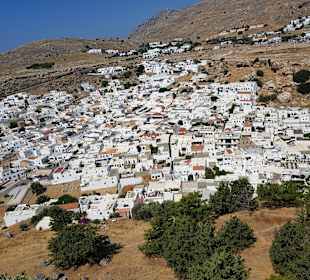 Wandern Lindos