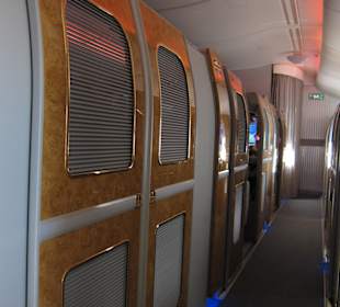 Airbus A 380, Kabine der First Class