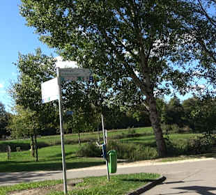 Schaukelweg an der Donau