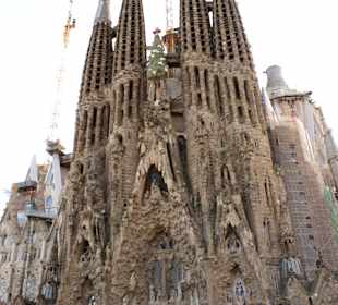Außenimpression La Sagrada Familia