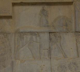 Płaskorzeźba w Persepolis