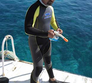 Unser Schorchel-Guide Alex