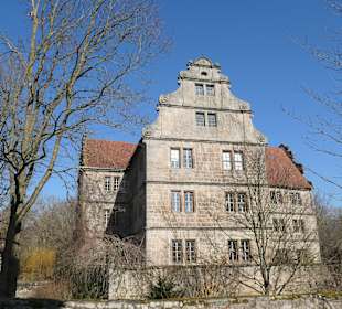 Blick von der Dalbergstraße zur Schlossanlage