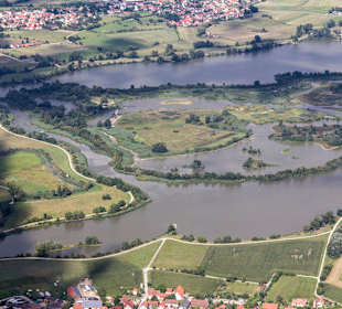 Altmühlsee von oben, 2km entfernt