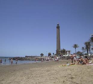 Strand am Leuchtturm