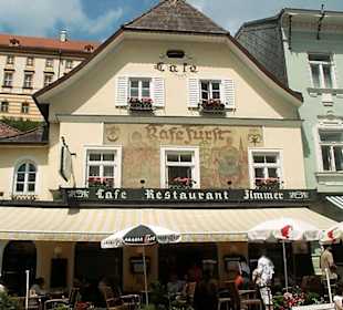 Cafe und Restaurant am Hauptplatz