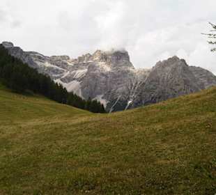 Panorama del circuito di Croda Rossa