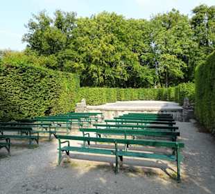 Das Heckentheater des Mirabellgartens