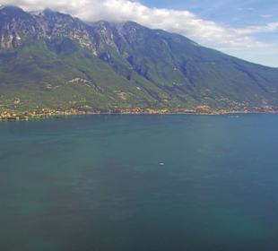Die Bergketten vom Garda