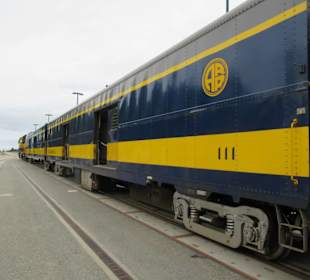 Der Zug wird bereitgestellt