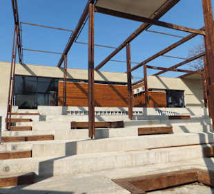 Muzeum przy kompleksie ruin.