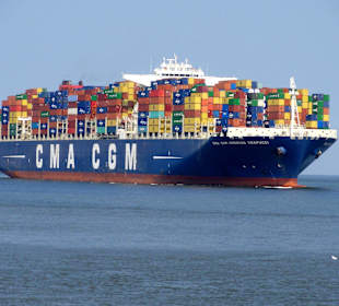  Logenblick auf die Containerriesen