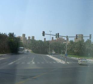 Sicht von der Straße