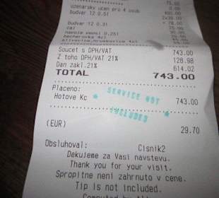 Trinkgeldanforderung