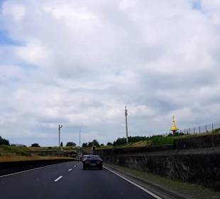 Zufahrt zum Elbtunnel