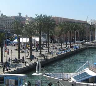 La passeggiata al porto antico di Genova