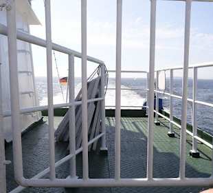 Blick nach "Achtern"