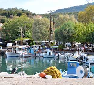 Skala Sykamnias - der Hafen