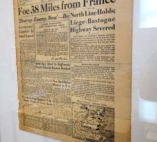 In den Räumen des Zeitungsmuseums