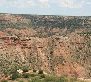 Blick in den Canyon vom ersten Aussichtspunkte