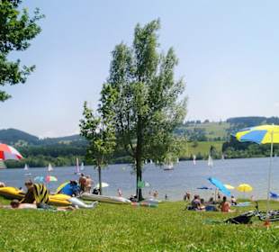 Rottachsee - der größte Badesee im Oberallgäu
