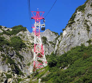 Fahrt auf den Untersberg mit der Seilbahn