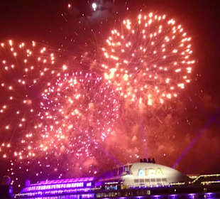 Hafengeburtstag - Feuerwerk