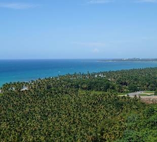 Erster Ausblick auf die Küste
