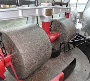 In der gläsernen Produktion des Schokoladenmuseums