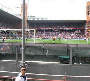 Partita del Genoa, vista dello stadio