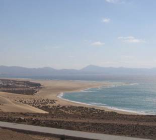 Ausblickspunkt zwischen Jandia und Costa Calma