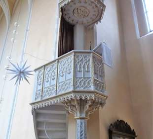 Kanzel der Klosterkirche Sonnefeld